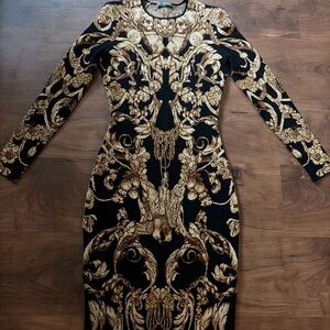 Alexander McQueen - RARE 2010 angels & demons dress winter 2010 sz small